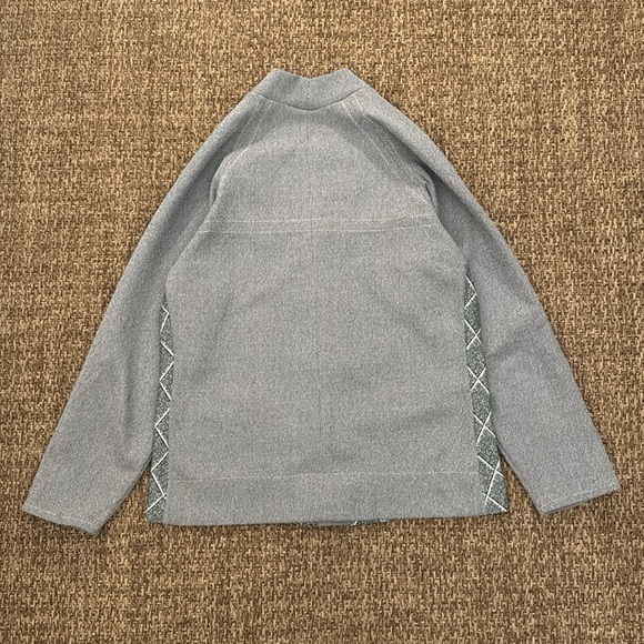 70s Diamond Checkered Cardigan - Picture 7 of 14